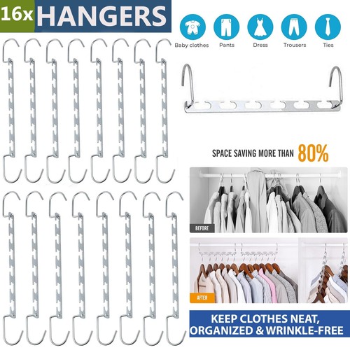 Space saver clothes hangers - clothes,