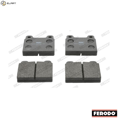 Brake pad set disc - set, fdb11
