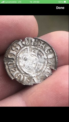 Edward 1272 1307 - 1272-1307, silver