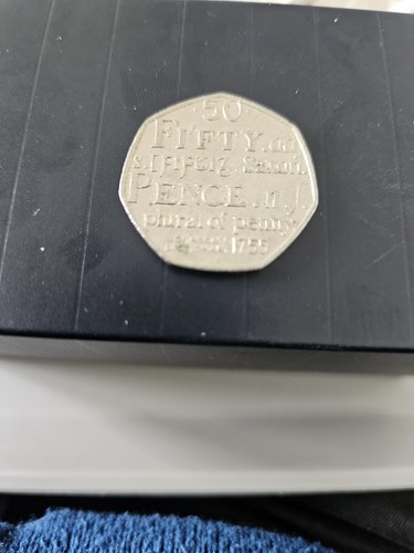 50p coin johnson s - 50p, coin,