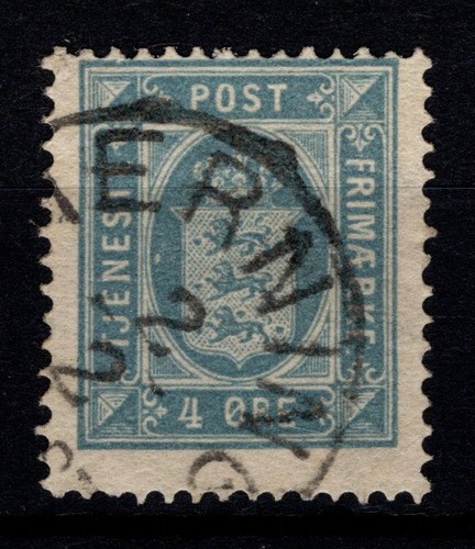 Denmark 1875 off 4o - denmark,