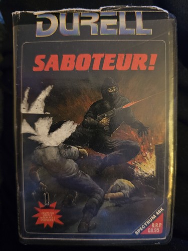 Spectrum saboteur game by - zx,