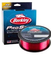 Berkley Pro Spec 1000m Saltwater Mono Monofilament Red  Sea Fishing Line