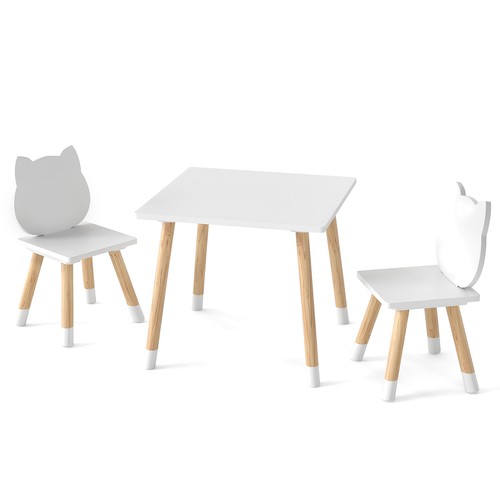 Gymax kids table and chairs - table,