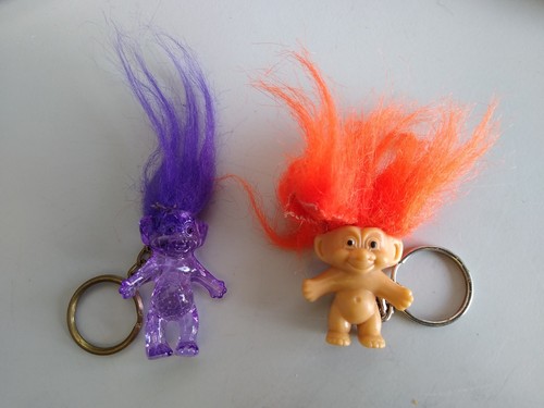 Troll keyrings key chains - troll,
