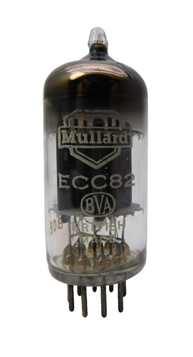 Mullard ecc82 12au7 short - mullard,