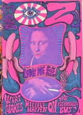 Oz Magazine issue #3 UK hippy art mag Martin Sharp