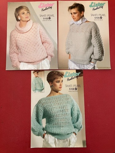 Lister knitting patterns - knitting, woman