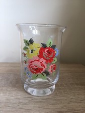 Small Glass Hurricane Style