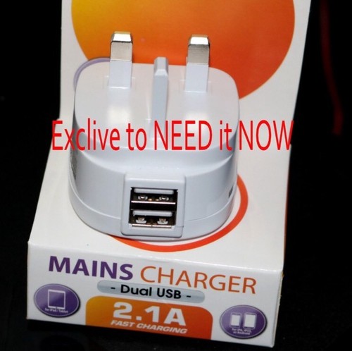 Usb fast charger twin 2 - 5v,