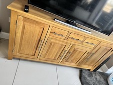 Solid wood - (possibly, oak)