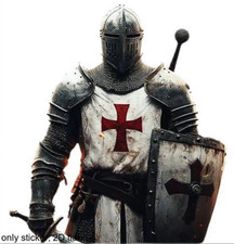 Knights Templar Knight 8cm