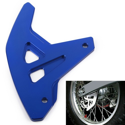 Blue rear brake disc guard - blue,