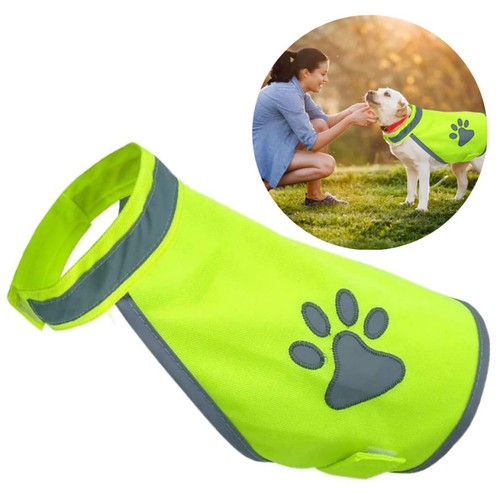 High visibility dog jacket - visibility,