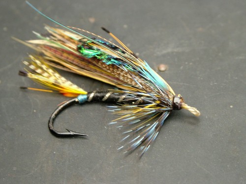 Irish pattern gut eyed salmon