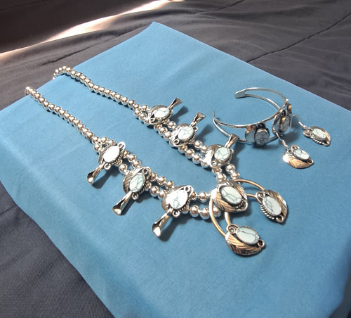 Small white buffalo silver - white,