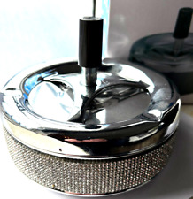 Diamonte Ashtray Stainless