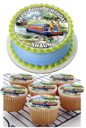 Canal barge narrowboat - canal,