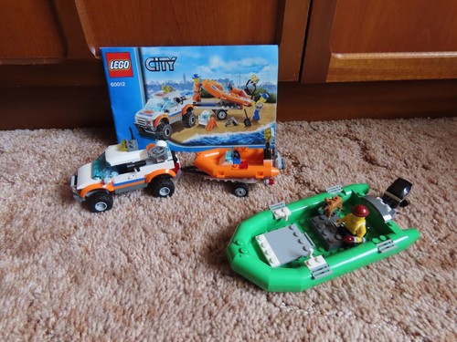 Lego coastguard jeep trailer - coastguard,