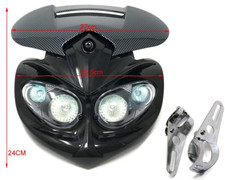 Motorbike headlight brackets - motorbike,