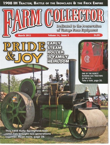 George frick steam tractor - frick,