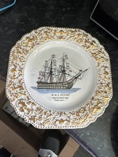 Vintage HMS Victory decorative