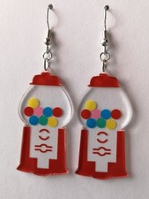 Acrylic Gumball Machine Earrings Fun/Funky/Quirky