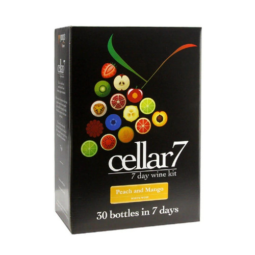 Cellar peach and mango wine - and,