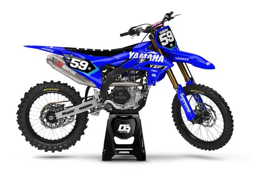 Yamaha motocross decals - yamaha,