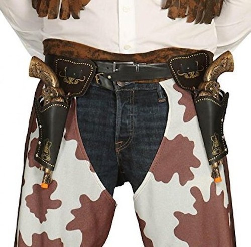 Adults cowboy double holster - double,