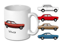 MUG - VAUXHALL VIVA  (Various Models) - Double Sided Car Art Coffee Cup Tea