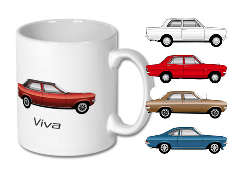 Mug vauxhall viva various - mug,