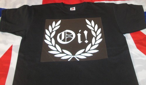 Skinhead punk biker shirt - oi,