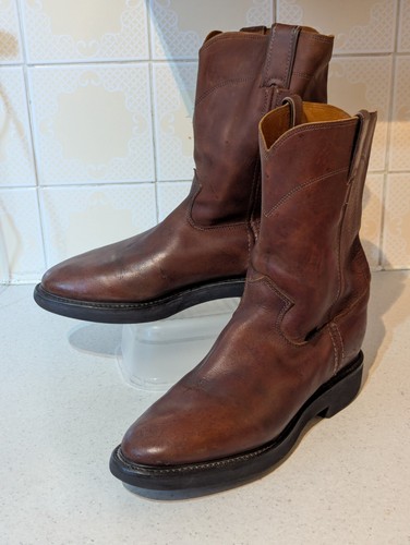 Justin brown roper - brown, leather