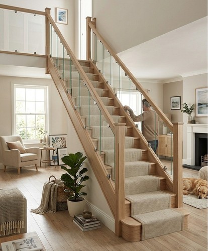 Solution glass oak chrome - glass,