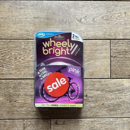 Wheely bright pink bike - bike, lights