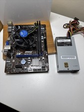 MSI Motherboard BUNDLE For Low Power Small NAS! Core i5-4590t CPU + 250w 80+ PSU