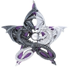 Anne Stokes  purple pentagram