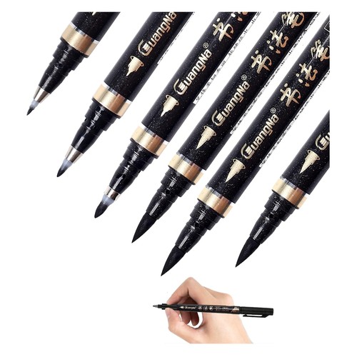 Refillable calligraphy brush - refillable,