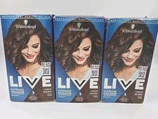 3 x Schwarzkopf LIVE Intense