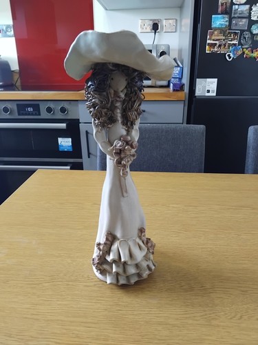 Fashion ceramic lady figurine - lady,
