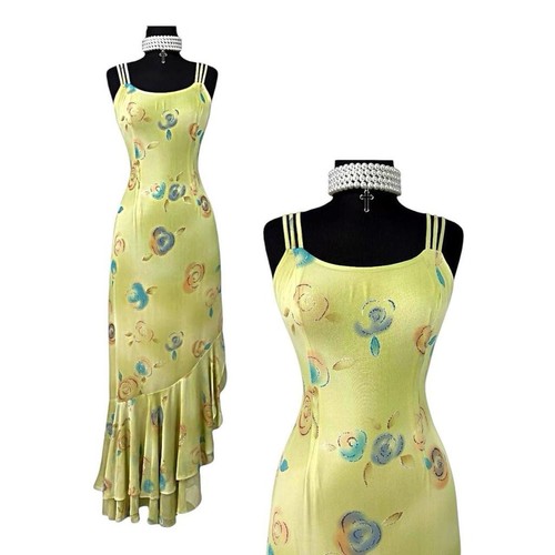Vintage y2k green floral - vintage,