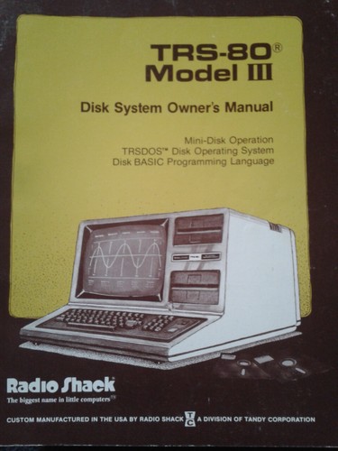 Trs iii disk system - disk,