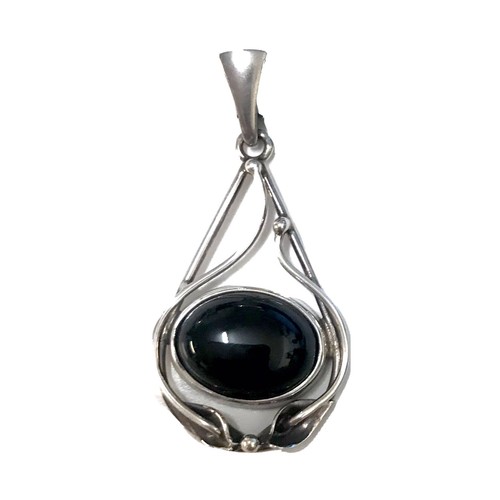 Whitby jet and 925 - jet, sterling