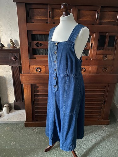 Toast cotton blue denim - blue, apron