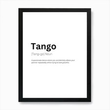 Tango Definition Meaning Art