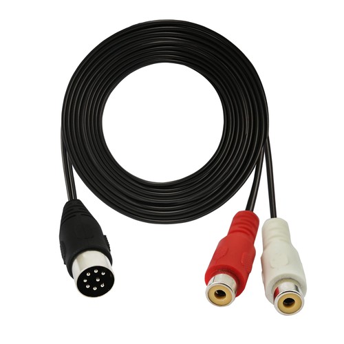 Pin din rca audio - 8-pin, cable