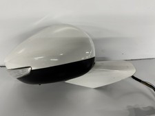 Citroen C4 Picasso 13-2021 Right Drivers Side Power Fold Wing Mirror White