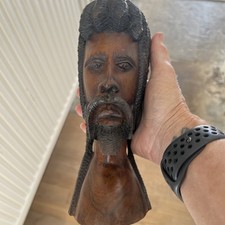 Rastafarian Figure Hand Carved
