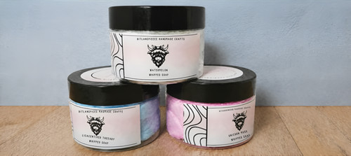 Whipped soap highly scented - whipped,